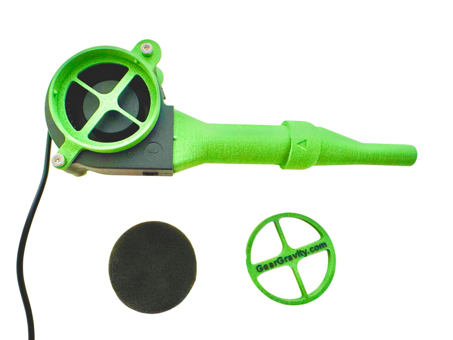 Hydration bladder dryer with removable filter