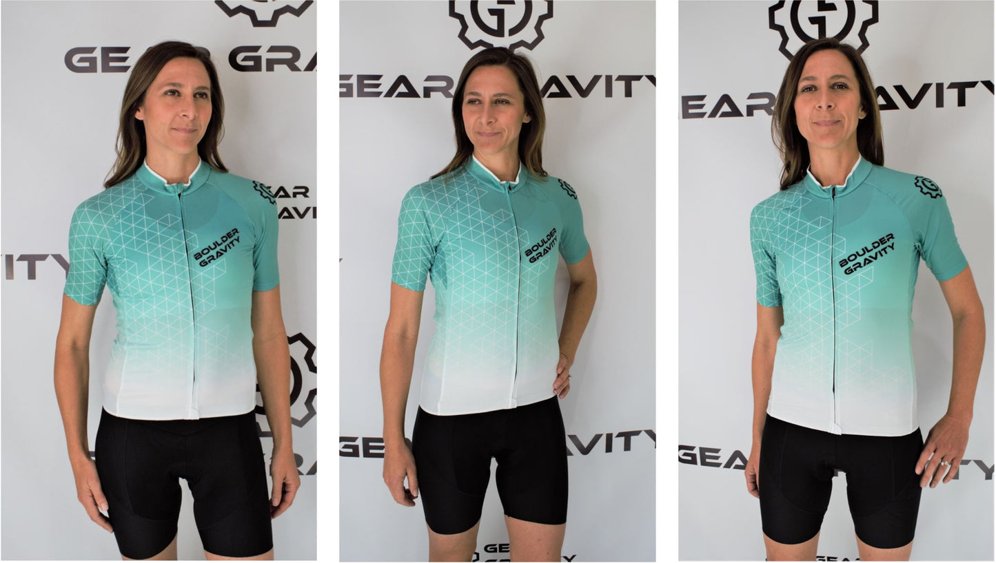 FEMALE KINETIC SUMMER CYCLING JERSEY
