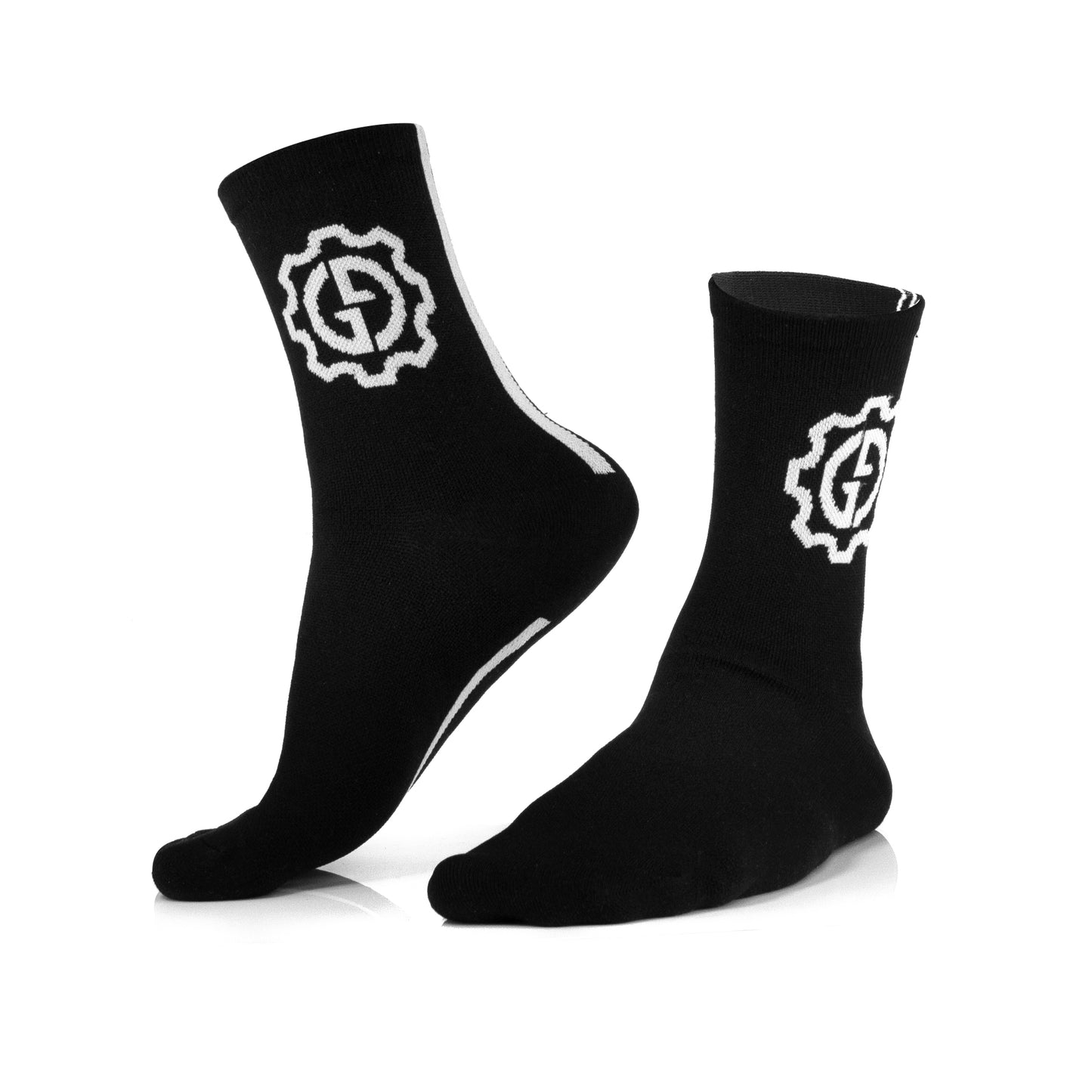 These amazing cycling socks are: durable, comfortable, compression, arch support, moisture wicking, and breathable 