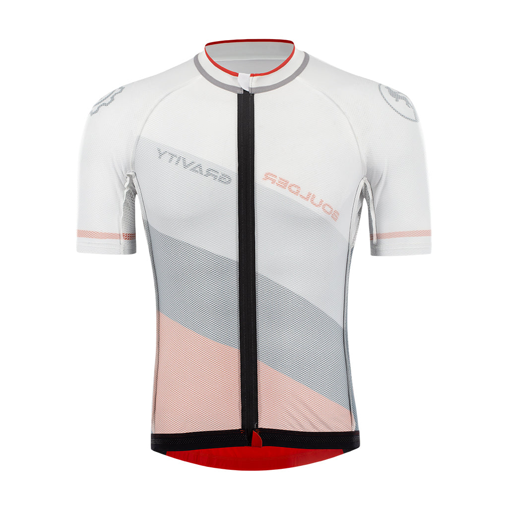 polished cycling jersey inside and out. 