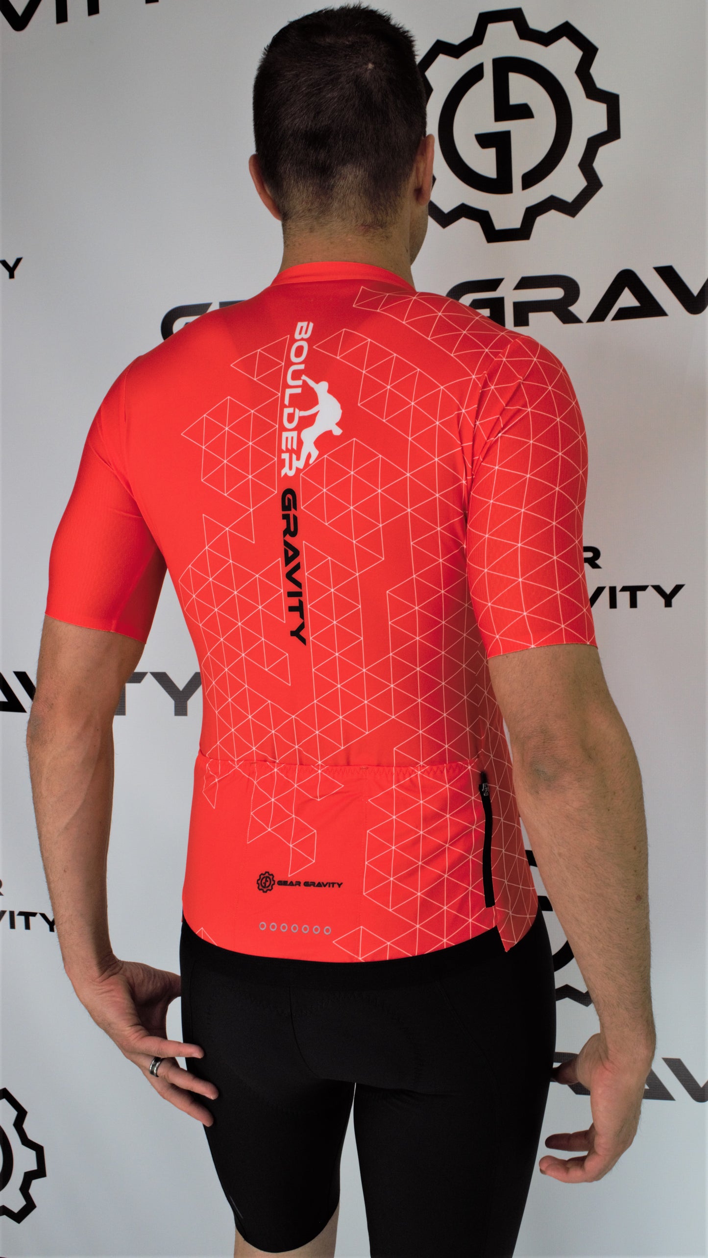 Our Premium Cycling Jersey has been designed to be lightweight, aero dynamic, fast drying, comfortable and boldly styled.
Premium Design and Construction - Heat pressed seams at the neck, sleeve, and bottom hems.  Elastic gripper along hem.
High Quality Fabric - Fabrics are engineered for performance and durability. 
Race fit Designed for a tighter fit  - If you prefer looser fit size up.  See size chart.
Moisture Wicking & Breathable - Quick drying, and flexibility.
Full Zip - High quality YKK zipper & ful